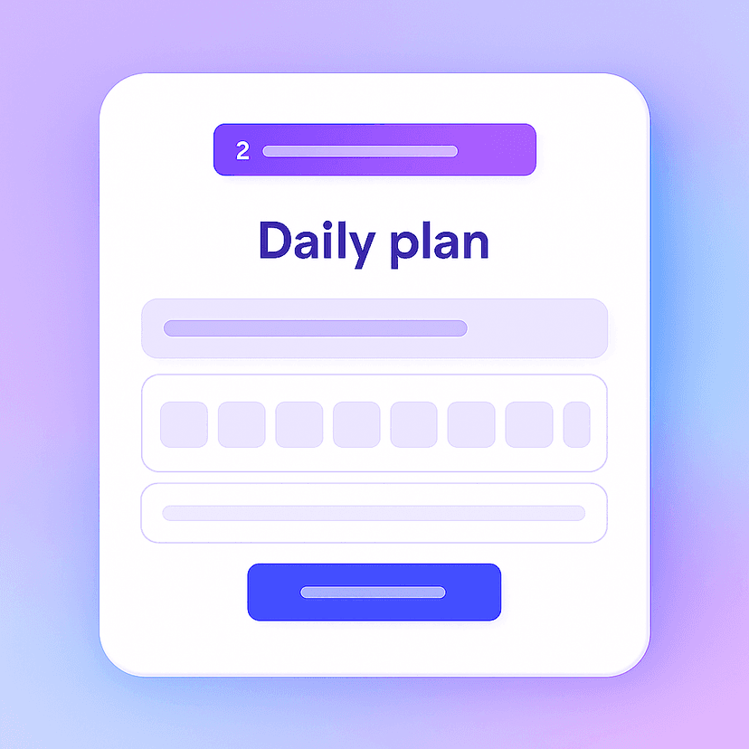 Step 2: Custom Plan